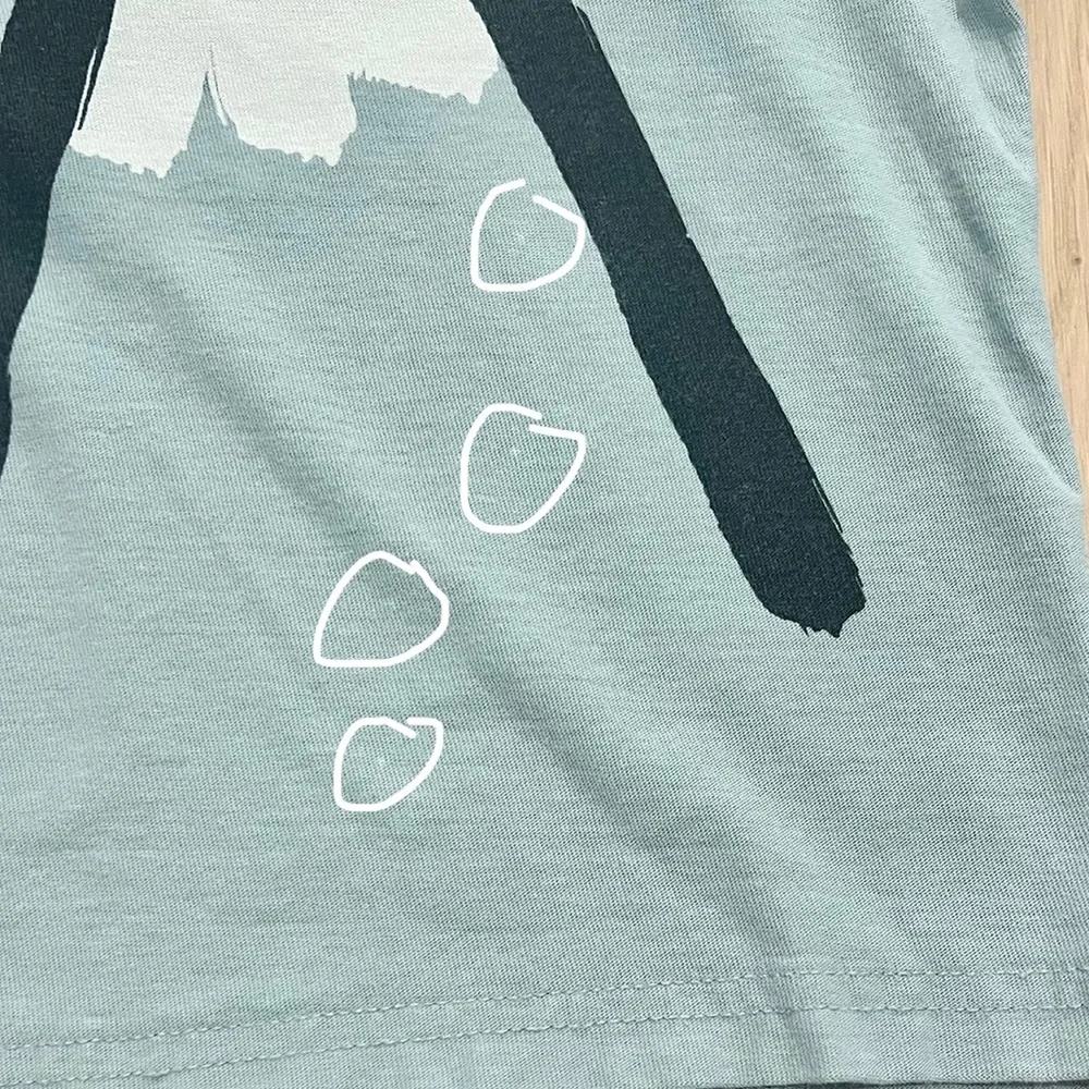 Tea Collection Baby Toddler Boys Mount Fuji Graphic Short Sleeve Tee Shirt - Picture 5 of 12